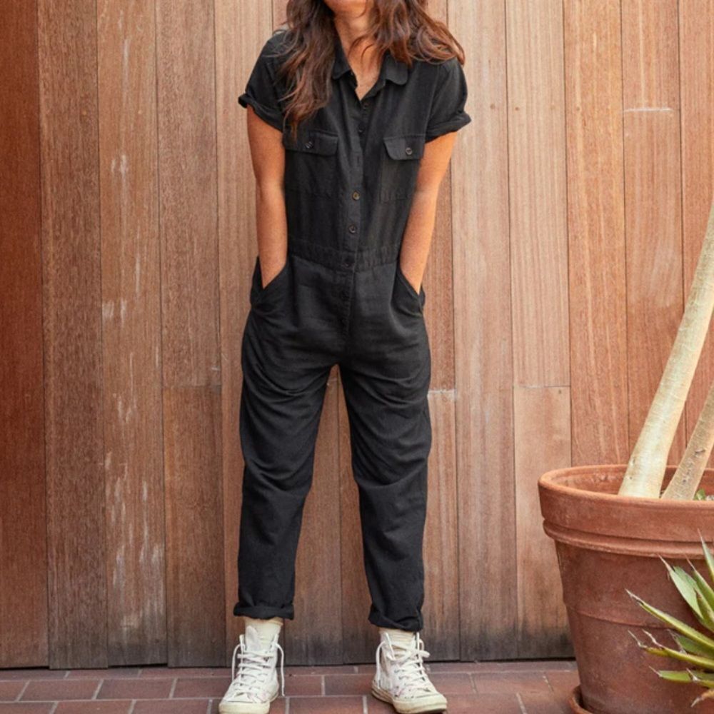Outerknown Jumpsuit Black Size‎ Small NWT IN PACKAGING